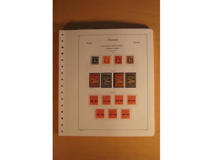 1850/1983, anfangs ungebrauchte, später zunehmend postfrische Sammlung mit etlichen guten Ausgaben, dabei Mi.-Nr. 1-5 ungebra