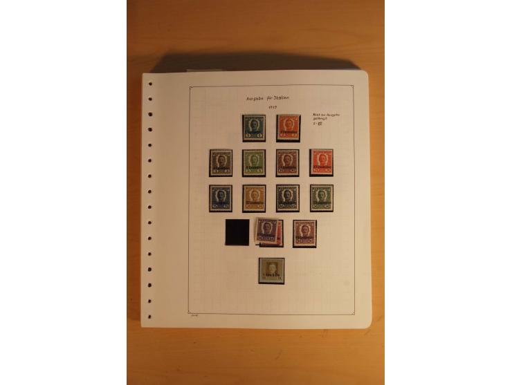 1850/1983, anfangs ungebrauchte, später zunehmend postfrische Sammlung mit etlichen guten Ausgaben, dabei Mi.-Nr. 1-5 ungebra