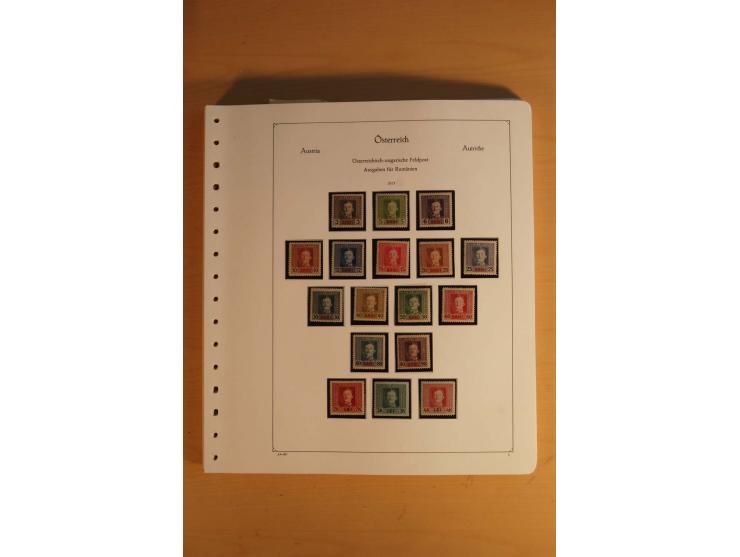 1850/1983, anfangs ungebrauchte, später zunehmend postfrische Sammlung mit etlichen guten Ausgaben, dabei Mi.-Nr. 1-5 ungebra
