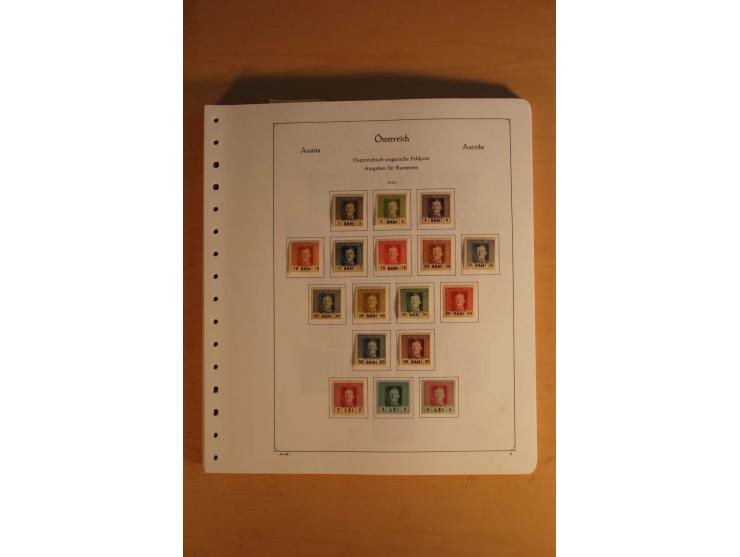 1850/1983, anfangs ungebrauchte, später zunehmend postfrische Sammlung mit etlichen guten Ausgaben, dabei Mi.-Nr. 1-5 ungebra
