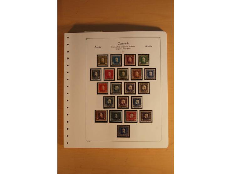 1850/1983, anfangs ungebrauchte, später zunehmend postfrische Sammlung mit etlichen guten Ausgaben, dabei Mi.-Nr. 1-5 ungebra