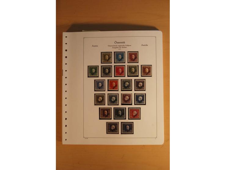 1850/1983, anfangs ungebrauchte, später zunehmend postfrische Sammlung mit etlichen guten Ausgaben, dabei Mi.-Nr. 1-5 ungebra