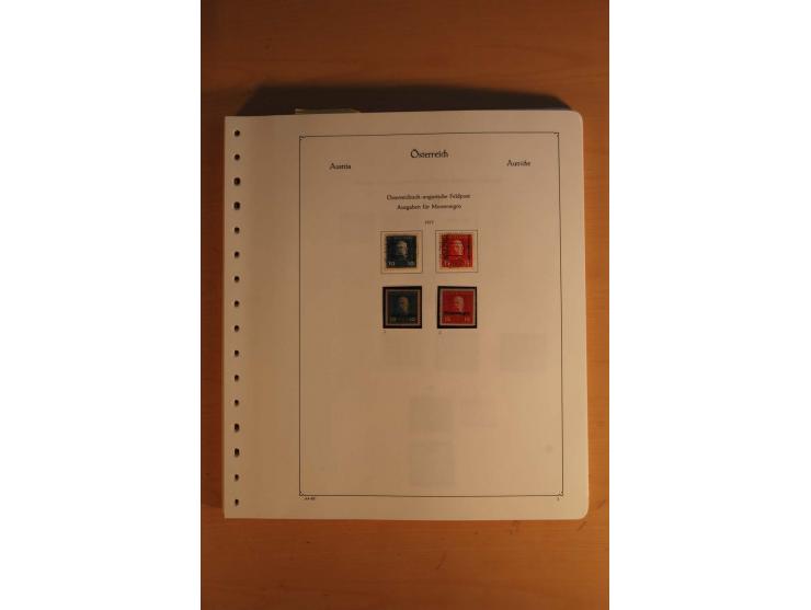 1850/1983, anfangs ungebrauchte, später zunehmend postfrische Sammlung mit etlichen guten Ausgaben, dabei Mi.-Nr. 1-5 ungebra