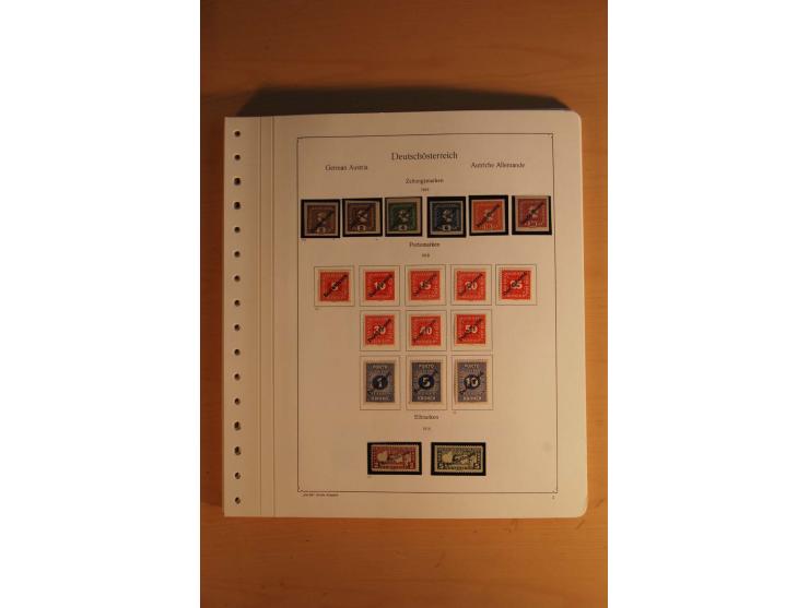 1850/1983, anfangs ungebrauchte, später zunehmend postfrische Sammlung mit etlichen guten Ausgaben, dabei Mi.-Nr. 1-5 ungebra