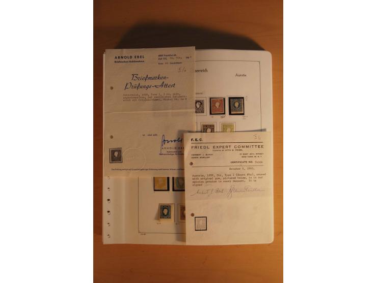 1850/1983, anfangs ungebrauchte, später zunehmend postfrische Sammlung mit etlichen guten Ausgaben, dabei Mi.-Nr. 1-5 ungebra