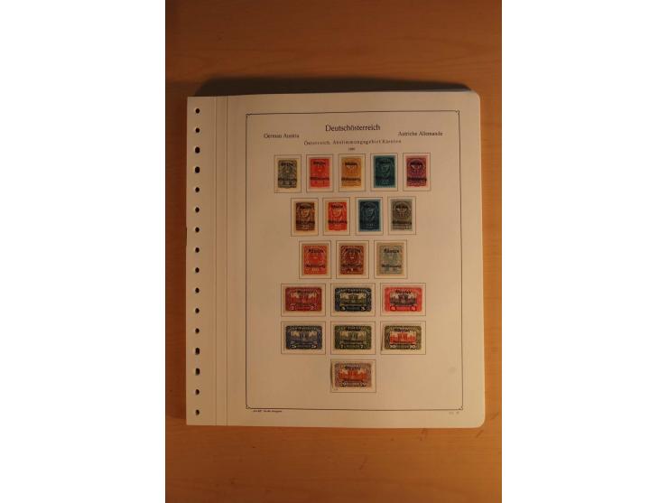 1850/1983, anfangs ungebrauchte, später zunehmend postfrische Sammlung mit etlichen guten Ausgaben, dabei Mi.-Nr. 1-5 ungebra