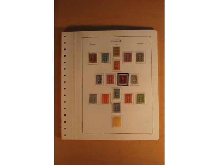 1850/1983, anfangs ungebrauchte, später zunehmend postfrische Sammlung mit etlichen guten Ausgaben, dabei Mi.-Nr. 1-5 ungebra