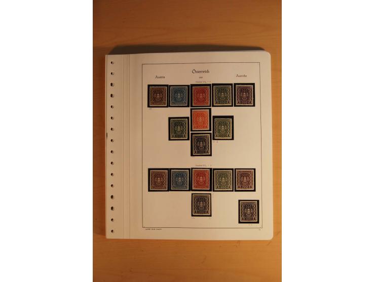 1850/1983, anfangs ungebrauchte, später zunehmend postfrische Sammlung mit etlichen guten Ausgaben, dabei Mi.-Nr. 1-5 ungebra