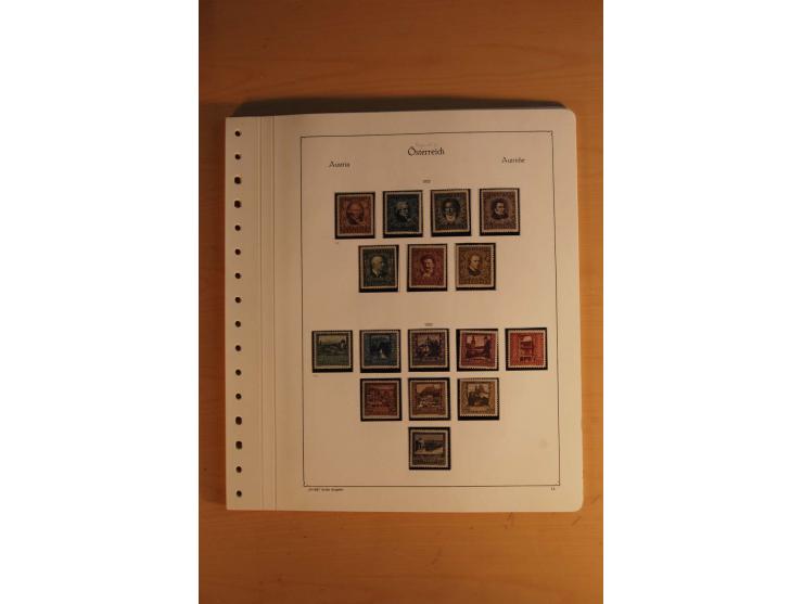 1850/1983, anfangs ungebrauchte, später zunehmend postfrische Sammlung mit etlichen guten Ausgaben, dabei Mi.-Nr. 1-5 ungebra