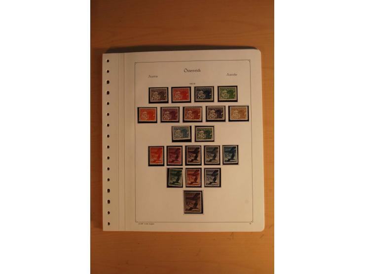 1850/1983, anfangs ungebrauchte, später zunehmend postfrische Sammlung mit etlichen guten Ausgaben, dabei Mi.-Nr. 1-5 ungebra