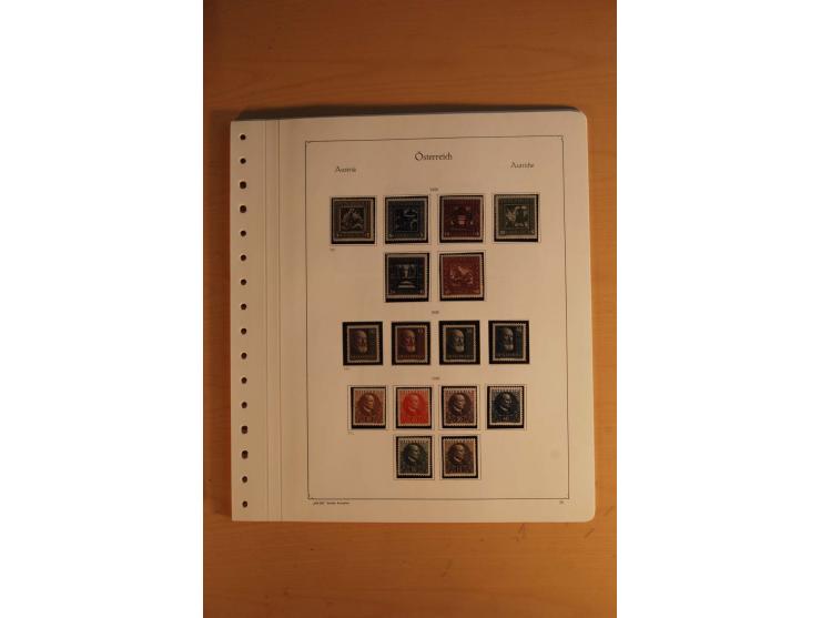 1850/1983, anfangs ungebrauchte, später zunehmend postfrische Sammlung mit etlichen guten Ausgaben, dabei Mi.-Nr. 1-5 ungebra