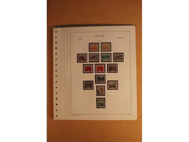 1850/1983, anfangs ungebrauchte, später zunehmend postfrische Sammlung mit etlichen guten Ausgaben, dabei Mi.-Nr. 1-5 ungebra