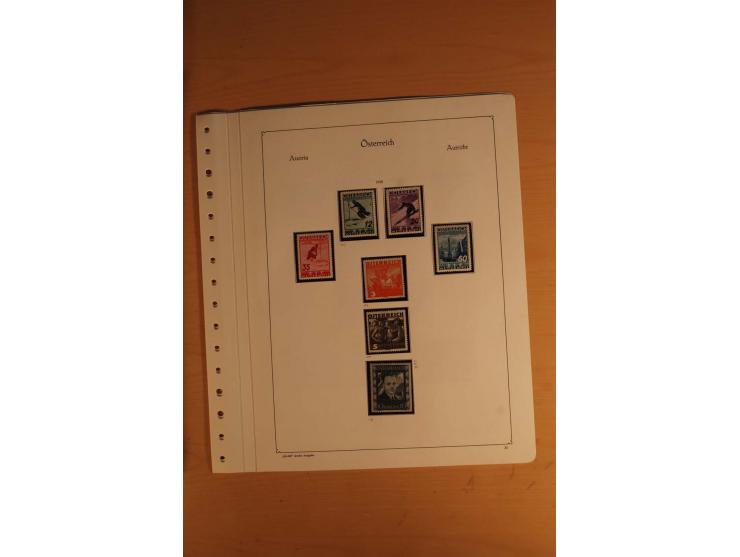 1850/1983, anfangs ungebrauchte, später zunehmend postfrische Sammlung mit etlichen guten Ausgaben, dabei Mi.-Nr. 1-5 ungebra