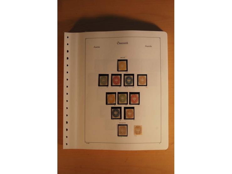 1850/1983, anfangs ungebrauchte, später zunehmend postfrische Sammlung mit etlichen guten Ausgaben, dabei Mi.-Nr. 1-5 ungebra