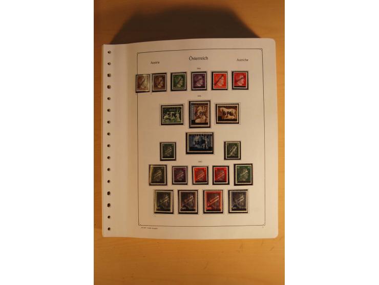 1850/1983, anfangs ungebrauchte, später zunehmend postfrische Sammlung mit etlichen guten Ausgaben, dabei Mi.-Nr. 1-5 ungebra