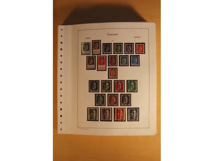 1850/1983, anfangs ungebrauchte, später zunehmend postfrische Sammlung mit etlichen guten Ausgaben, dabei Mi.-Nr. 1-5 ungebra
