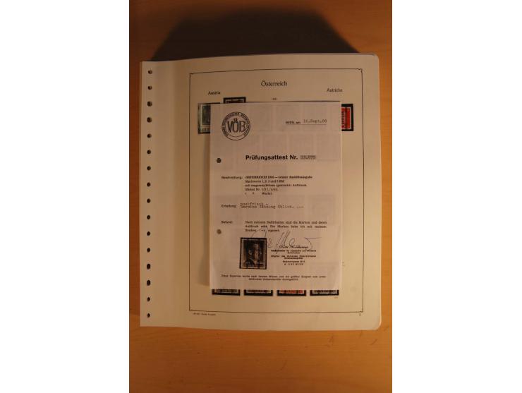 1850/1983, anfangs ungebrauchte, später zunehmend postfrische Sammlung mit etlichen guten Ausgaben, dabei Mi.-Nr. 1-5 ungebra