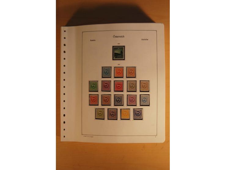 1850/1983, anfangs ungebrauchte, später zunehmend postfrische Sammlung mit etlichen guten Ausgaben, dabei Mi.-Nr. 1-5 ungebra