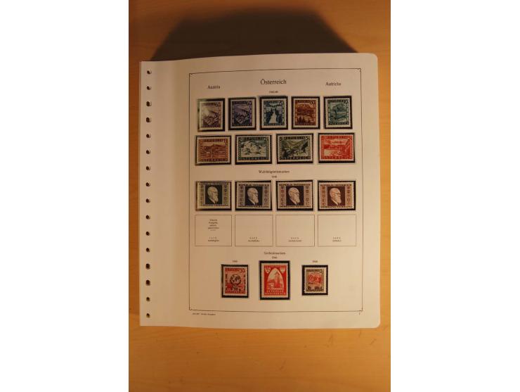 1850/1983, anfangs ungebrauchte, später zunehmend postfrische Sammlung mit etlichen guten Ausgaben, dabei Mi.-Nr. 1-5 ungebra