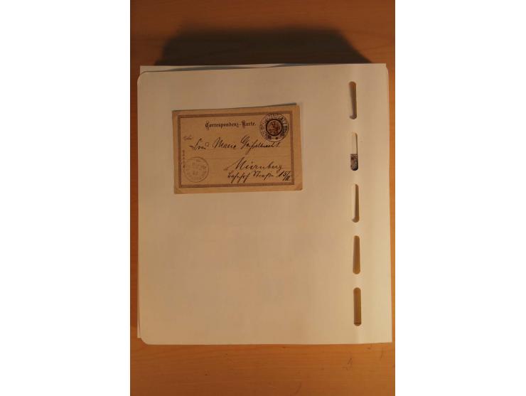 1850/2003, postfrische, ungebrauchte und gestempelte Sammlung mit WIPA-Block, Dollfuß und Renner-Kleinbogen in 4 Alben
