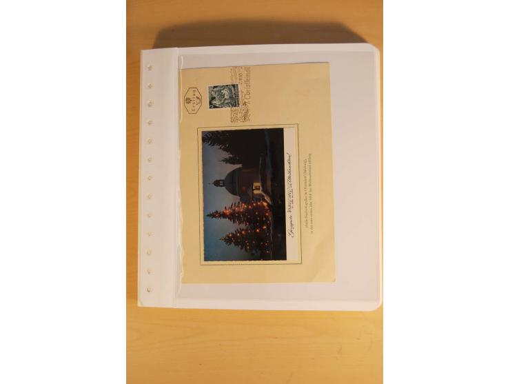 1850/2003, postfrische, ungebrauchte und gestempelte Sammlung mit WIPA-Block, Dollfuß und Renner-Kleinbogen in 4 Alben