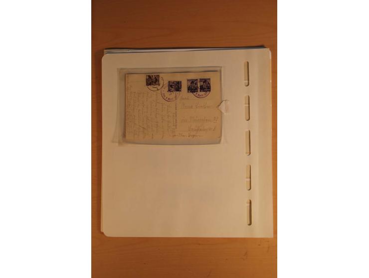 1850/2003, postfrische, ungebrauchte und gestempelte Sammlung mit WIPA-Block, Dollfuß und Renner-Kleinbogen in 4 Alben