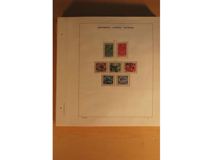 1850/1955, postfrische, ungebrauchte und gestempelte Sammlung mit vielen guten Ausgaben wie Dollfuß, Renner-Kleinbogen etc., 