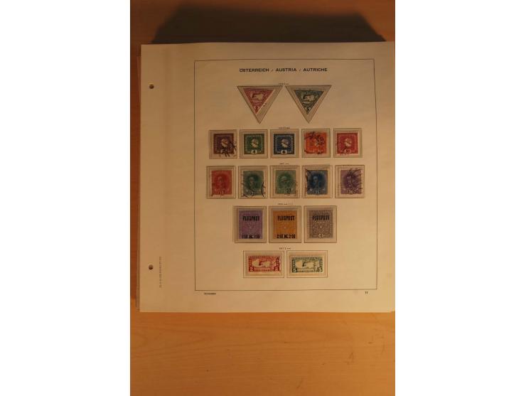 1850/1955, postfrische, ungebrauchte und gestempelte Sammlung mit vielen guten Ausgaben wie Dollfuß, Renner-Kleinbogen etc., 