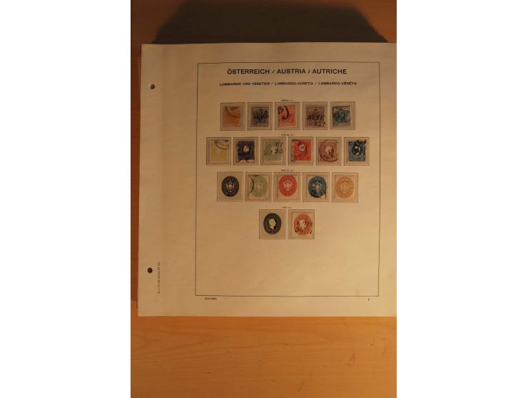 1850/1955, postfrische, ungebrauchte und gestempelte Sammlung mit vielen guten Ausgaben wie Dollfuß, Renner-Kleinbogen etc., 
