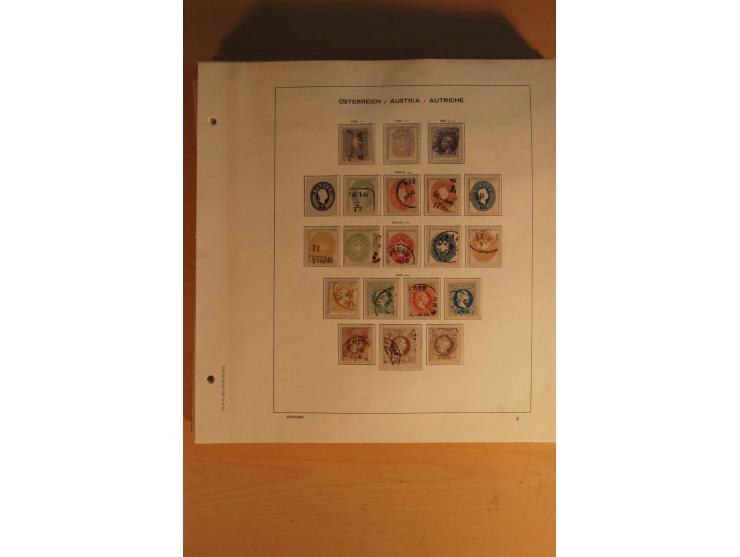 1850/1955, postfrische, ungebrauchte und gestempelte Sammlung mit vielen guten Ausgaben wie Dollfuß, Renner-Kleinbogen etc., 