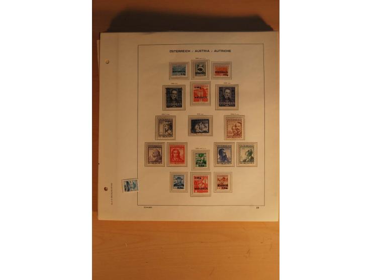 1850/1955, postfrische, ungebrauchte und gestempelte Sammlung mit vielen guten Ausgaben wie Dollfuß, Renner-Kleinbogen etc., 