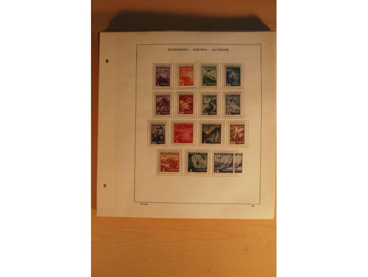 1850/1955, postfrische, ungebrauchte und gestempelte Sammlung mit vielen guten Ausgaben wie Dollfuß, Renner-Kleinbogen etc., 