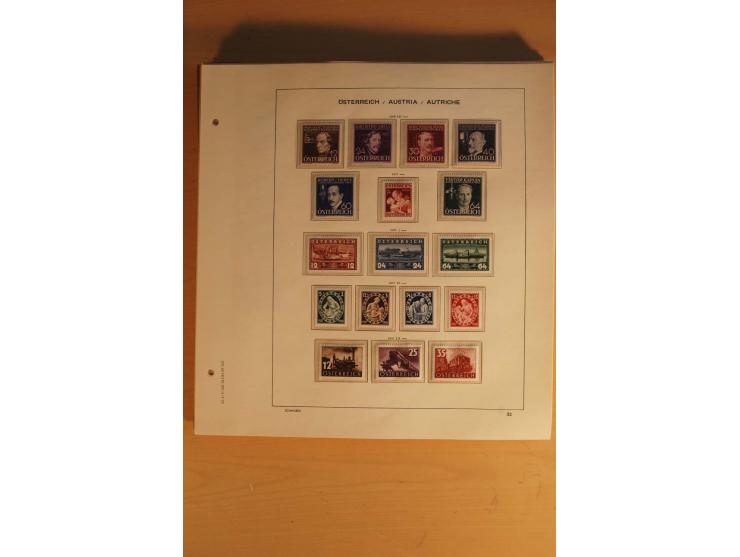 1850/1955, postfrische, ungebrauchte und gestempelte Sammlung mit vielen guten Ausgaben wie Dollfuß, Renner-Kleinbogen etc., 