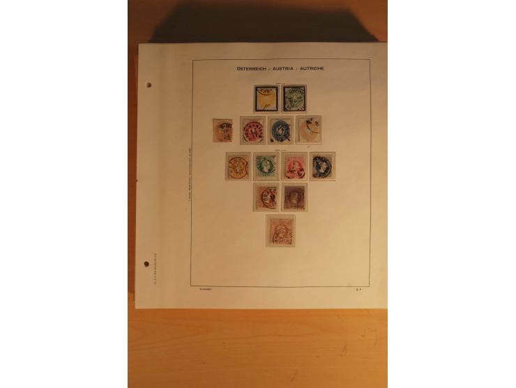 1850/1955, postfrische, ungebrauchte und gestempelte Sammlung mit vielen guten Ausgaben wie Dollfuß, Renner-Kleinbogen etc., 