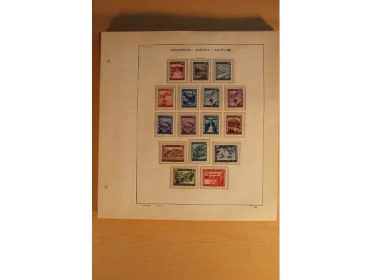 1850/1955, postfrische, ungebrauchte und gestempelte Sammlung mit vielen guten Ausgaben wie Dollfuß, Renner-Kleinbogen etc., 