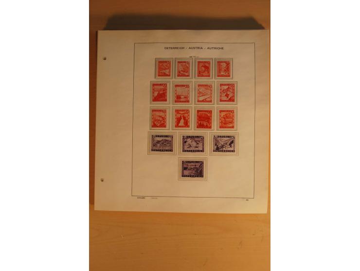 1850/1955, postfrische, ungebrauchte und gestempelte Sammlung mit vielen guten Ausgaben wie Dollfuß, Renner-Kleinbogen etc., 