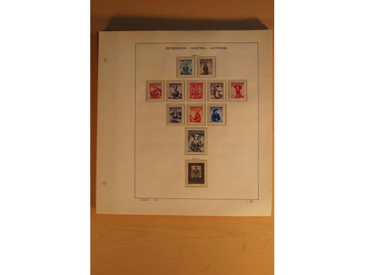 1850/1955, postfrische, ungebrauchte und gestempelte Sammlung mit vielen guten Ausgaben wie Dollfuß, Renner-Kleinbogen etc., 