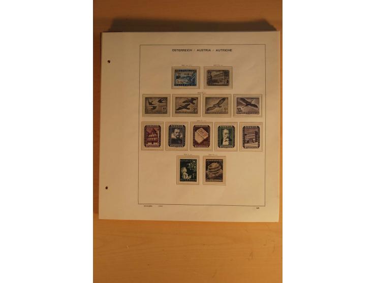 1850/1955, postfrische, ungebrauchte und gestempelte Sammlung mit vielen guten Ausgaben wie Dollfuß, Renner-Kleinbogen etc., 