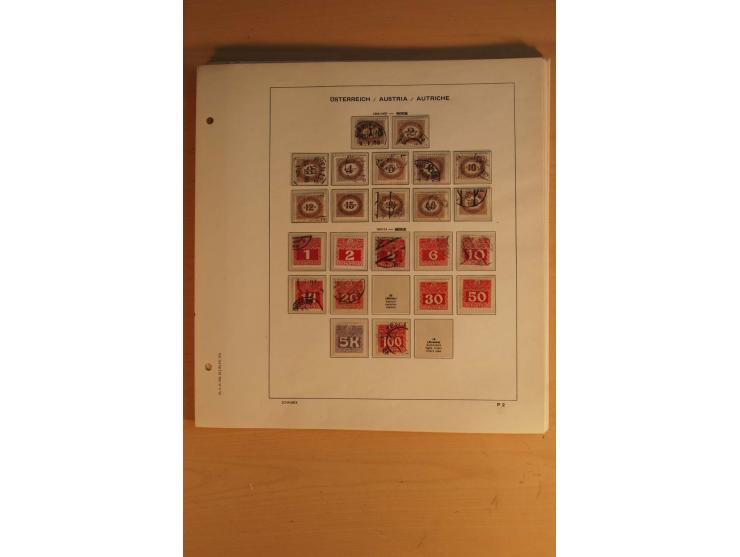 1850/1955, postfrische, ungebrauchte und gestempelte Sammlung mit vielen guten Ausgaben wie Dollfuß, Renner-Kleinbogen etc., 