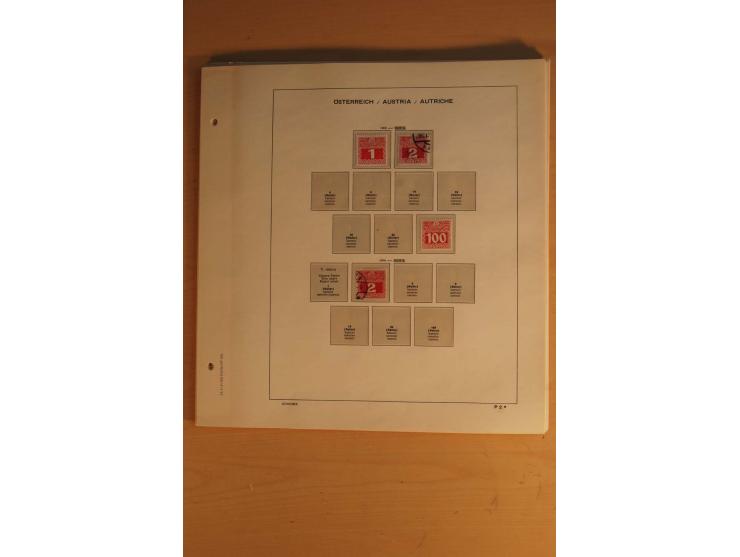 1850/1955, postfrische, ungebrauchte und gestempelte Sammlung mit vielen guten Ausgaben wie Dollfuß, Renner-Kleinbogen etc., 