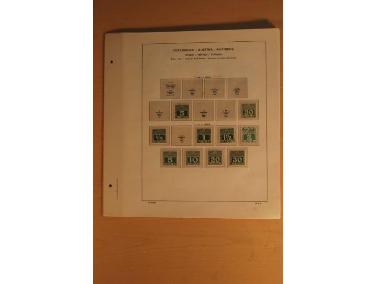 1850/1955, postfrische, ungebrauchte und gestempelte Sammlung mit vielen guten Ausgaben wie Dollfuß, Renner-Kleinbogen etc., 