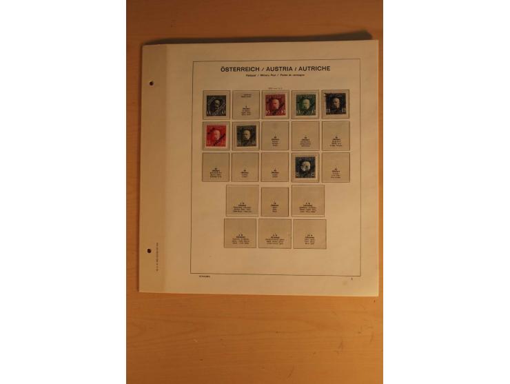 1850/1955, postfrische, ungebrauchte und gestempelte Sammlung mit vielen guten Ausgaben wie Dollfuß, Renner-Kleinbogen etc., 