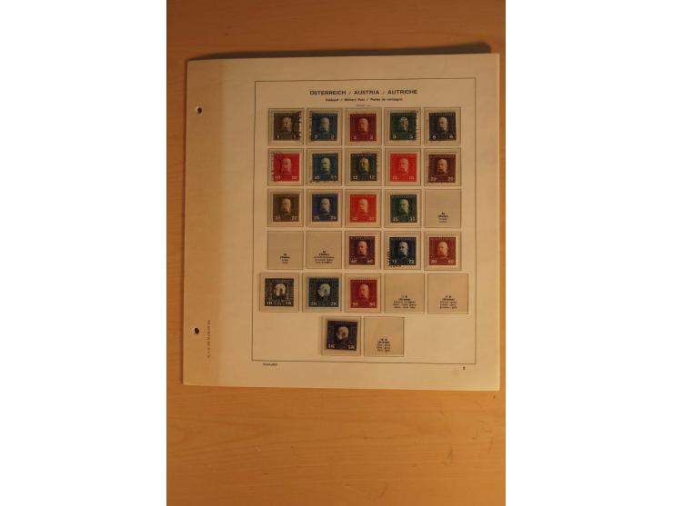 1850/1955, postfrische, ungebrauchte und gestempelte Sammlung mit vielen guten Ausgaben wie Dollfuß, Renner-Kleinbogen etc., 