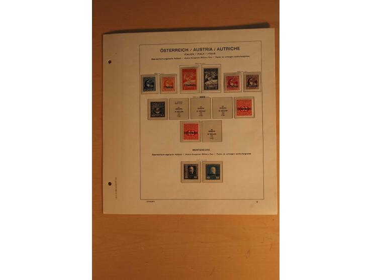1850/1955, postfrische, ungebrauchte und gestempelte Sammlung mit vielen guten Ausgaben wie Dollfuß, Renner-Kleinbogen etc., 