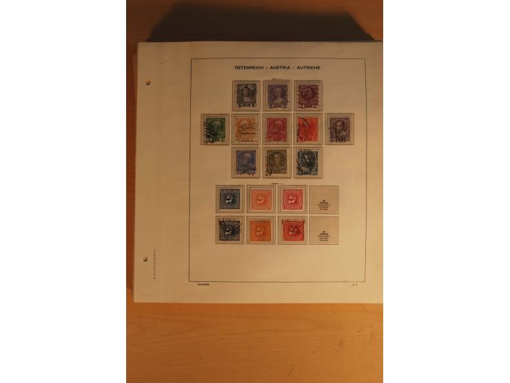 1850/1955, postfrische, ungebrauchte und gestempelte Sammlung mit vielen guten Ausgaben wie Dollfuß, Renner-Kleinbogen etc., 