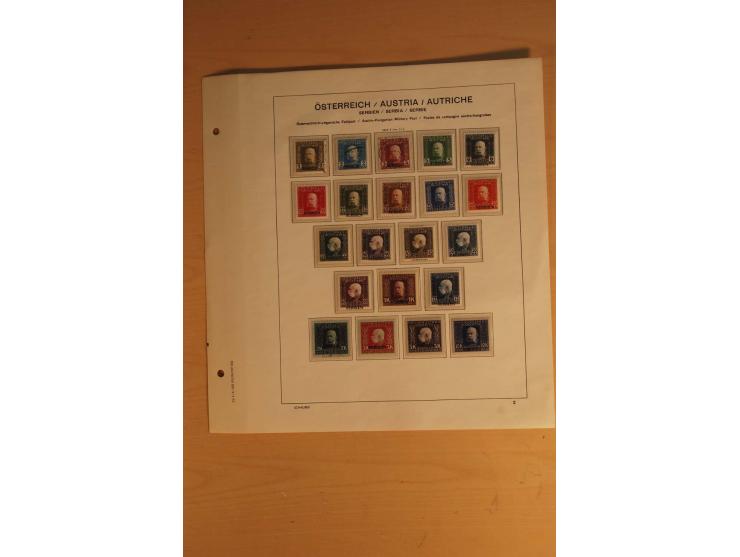 1850/1955, postfrische, ungebrauchte und gestempelte Sammlung mit vielen guten Ausgaben wie Dollfuß, Renner-Kleinbogen etc., 
