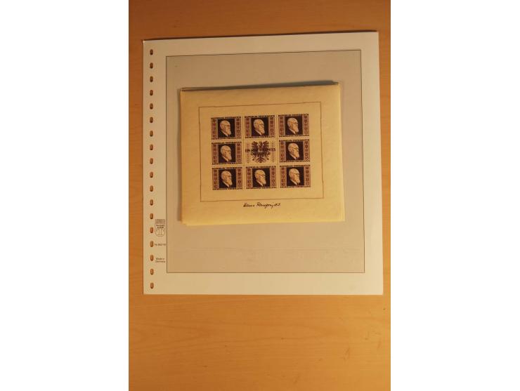 1850/1955, postfrische, ungebrauchte und gestempelte Sammlung mit vielen guten Ausgaben wie Dollfuß, Renner-Kleinbogen etc., 