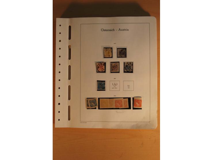 1850/2004, gestempelte, ungebrauchte und postfrische Sammlung mit diversen besseren Werten, dabei Mi.-Nr. 1-5 (meist mehrfach