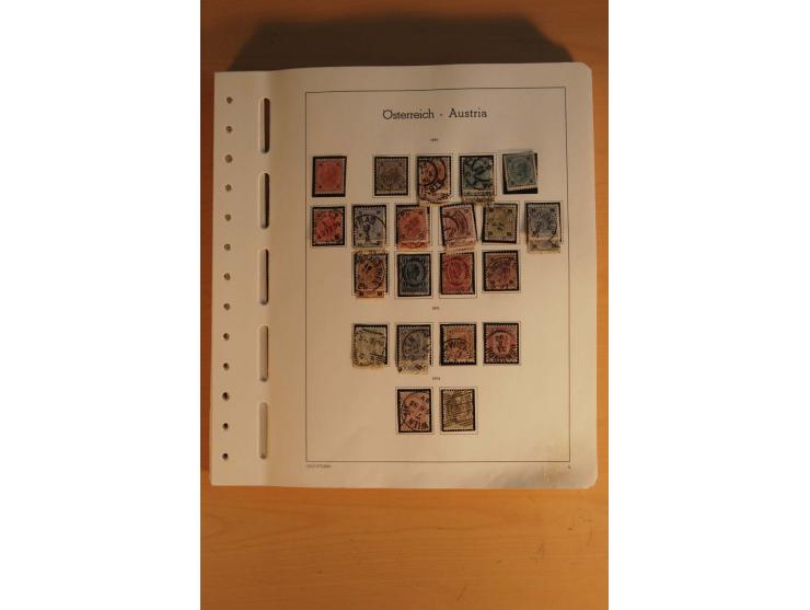 1850/2004, gestempelte, ungebrauchte und postfrische Sammlung mit diversen besseren Werten, dabei Mi.-Nr. 1-5 (meist mehrfach