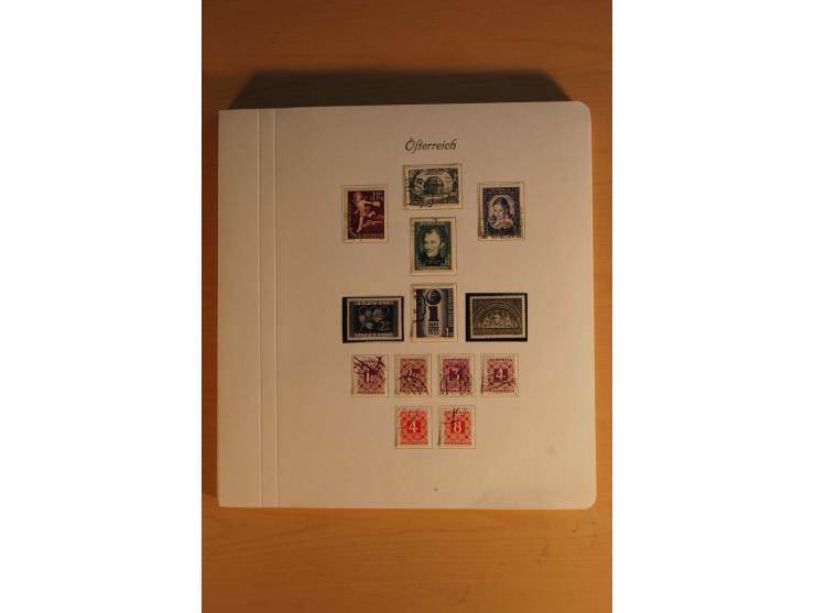 1850/2004, gestempelte, ungebrauchte und postfrische Sammlung mit diversen besseren Werten, dabei Mi.-Nr. 1-5 (meist mehrfach